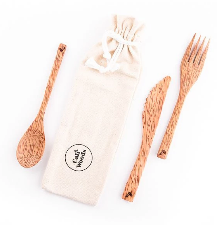 CaliWoods Coconut Cutlery Pack