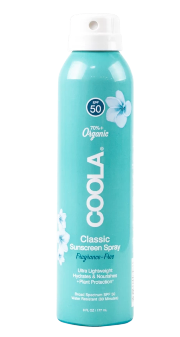 Coola Classic Body Organic Sunscreen Spray SPF 50 Fragrance Free