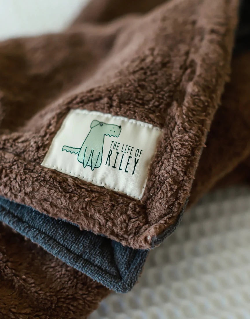Life of Riley - Organic Cotton Teddy &amp; Terry Blanket